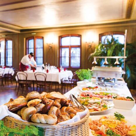Frühstücksbüfett im Kurhaus