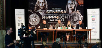 Das Parktheater als Location für Pressekonferenzen