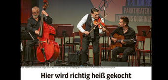 Die "Augsburger Allgemeine" über - Django Reinhard Festival 2024