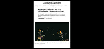 Das war "Matthias Brandt -Blackbird" 