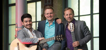 Festival in Augsburg: Virtuose Gitarristen auf Dreizack - Augsburger Allgemeine über Alegrias Guitar Trio am 24. April im Parktheater