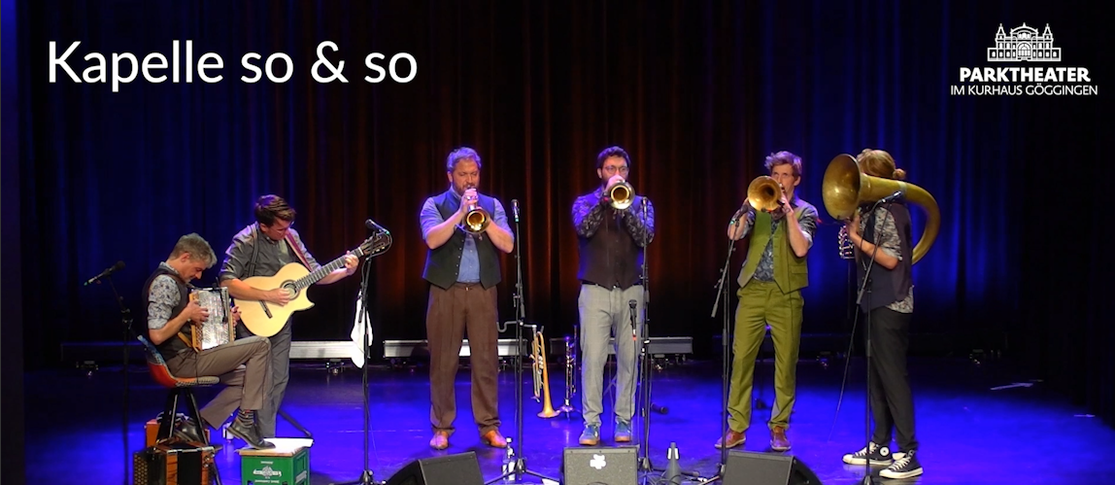 Das war... Kapelle so&so am 13. November 2025 im Parktheater