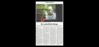 Augsburger Allgemeine Feuilleton über "Internationales Django Reinhardt Festival"